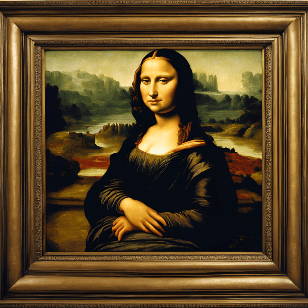 Mona Lisa İçerik 2 Sanat Eseri
